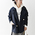 SHIPS any: ウール ミックス コクーン ショート Pコート