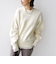〈手洗い可能〉7G ウール カシミヤ ヘンリーネック 2WAY プルオーバー