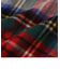 TWEED MILL: チェック ウール ストール 24FW