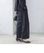 タキシード クロス ストレート パンツ