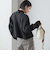 〈手洗い可能〉メタル釦 パイル ジャケット