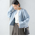 〈手洗い可能〉メタル釦 パイル ジャケット