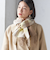 チェック カシミヤ リバーシブル マフラー