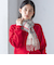 チェック カシミヤ リバーシブル マフラー