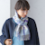 チェック カシミヤ リバーシブル マフラー