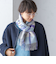 チェック カシミヤ リバーシブル マフラー