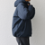 【WEB限定】SHIPS any: 〈撥水 / 防風等〉多機能 ダウン フード ブルゾン 24FW◇