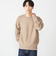 【WEB限定】SHIPS: ワンポイント ロゴ フラッフィ シャギー クルーネック ニット