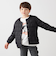 TAION: クルーネック ボタン ダウン カーディガン<KIDS>