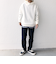 SHIPS any: カラー ダンボール スナップ プルオーバー パーカー 25AW◇