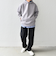 SHIPS any: カラー ダンボール スナップ プルオーバー パーカー 25AW◇