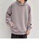 SHIPS any: カラー ダンボール スナップ プルオーバー パーカー 26AW◆