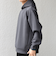 SHIPS any: カラー ダンボール スナップ プルオーバー パーカー 25AW◇