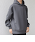 SHIPS any: カラー ダンボール スナップ プルオーバー パーカー 25AW◇