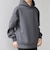 SHIPS any: カラー ダンボール スナップ プルオーバー パーカー 26AW◆