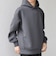 SHIPS any: カラー ダンボール スナップ プルオーバー パーカー 26AW◆