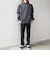 SHIPS any: カラー ダンボール スナップ プルオーバー パーカー 25AW◇
