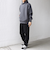 SHIPS any: カラー ダンボール スナップ プルオーバー パーカー 25AW◇