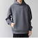 SHIPS any: カラー ダンボール スナップ プルオーバー パーカー 25AW◇
