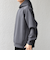 SHIPS any: カラー ダンボール スナップ プルオーバー パーカー 25AW◇