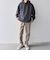 SHIPS any: カラー ダンボール スナップ プルオーバー パーカー 25AW◇