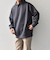 SHIPS any: カラー ダンボール スナップ プルオーバー パーカー 25AW◇