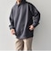 SHIPS any: カラー ダンボール スナップ プルオーバー パーカー 26AW◆