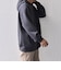SHIPS any: カラー ダンボール スナップ プルオーバー パーカー 26AW◆
