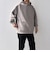 SHIPS any: カラー ダンボール スナップ プルオーバー パーカー 26AW◆