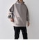 SHIPS any: カラー ダンボール スナップ プルオーバー パーカー 26AW◆