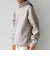 SHIPS any: カラー ダンボール スナップ プルオーバー パーカー 25AW◇