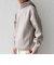 SHIPS any: カラー ダンボール スナップ プルオーバー パーカー 26AW◆