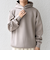 SHIPS any: カラー ダンボール スナップ プルオーバー パーカー 25AW◇