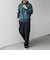 SHIPS any: カラー ダンボール スナップ プルオーバー パーカー 25AW◇