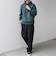 SHIPS any: カラー ダンボール スナップ プルオーバー パーカー 25AW◇