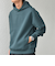 SHIPS any: カラー ダンボール スナップ プルオーバー パーカー 25AW◇