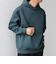 SHIPS any: カラー ダンボール スナップ プルオーバー パーカー 25AW◇