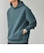 SHIPS any: カラー ダンボール スナップ プルオーバー パーカー 26AW◆