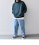 SHIPS any: カラー ダンボール スナップ プルオーバー パーカー 25AW◇