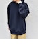 SHIPS any: カラー ダンボール スナップ プルオーバー パーカー 26AW◆