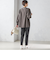 〈手洗い可能〉裏起毛 スリム テーパード パンツ