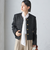 GIOLICA: ツイード ノーカラー ジャケット