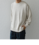 SHIPS any:〈手洗い可能〉ラム ライク クルーネック カラー ニット 24AW◇