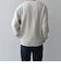 SHIPS any:〈手洗い可能〉ラム ライク クルーネック カラー ニット 24AW◇