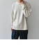 SHIPS any:〈手洗い可能〉ラム ライク クルーネック カラー ニット 24AW◇