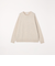 SHIPS any:〈手洗い可能〉ラム ライク クルーネック カラー ニット 24AW◇