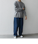 SHIPS any:〈手洗い可能〉ラム ライク クルーネック カラー ニット 24AW◇