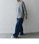 SHIPS any:〈手洗い可能〉ラム ライク クルーネック カラー ニット 24AW◇