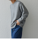 SHIPS any:〈手洗い可能〉ラム ライク クルーネック カラー ニット 24AW◇