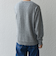 SHIPS any:〈手洗い可能〉ラム ライク クルーネック カラー ニット 24AW◇